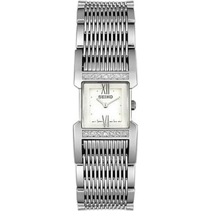 Reloj Seiko SUJ267 Mujer Analogico Cuarzo con Correa de Acero inoxidable