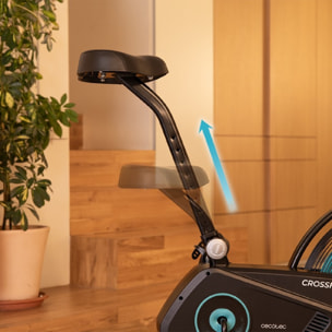 Cecotec Bicicleta Estática Drumfit 2000 Eolo. Resistencia al Aire Ventilador 42c