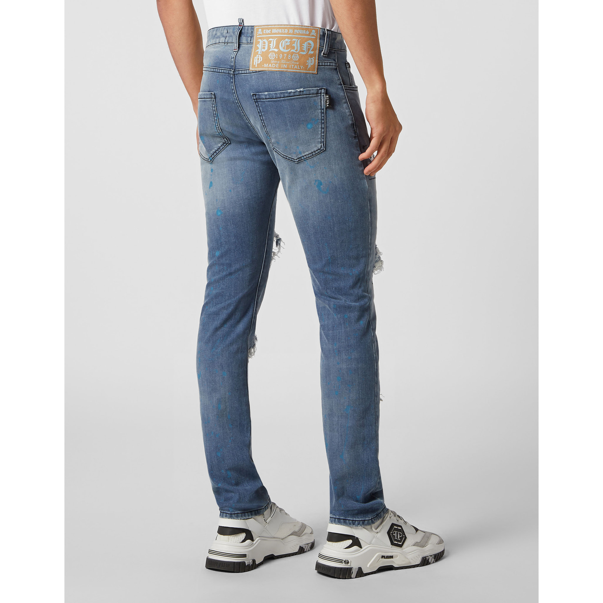 PHILIPP PLEIN Vaqueros de corte recto