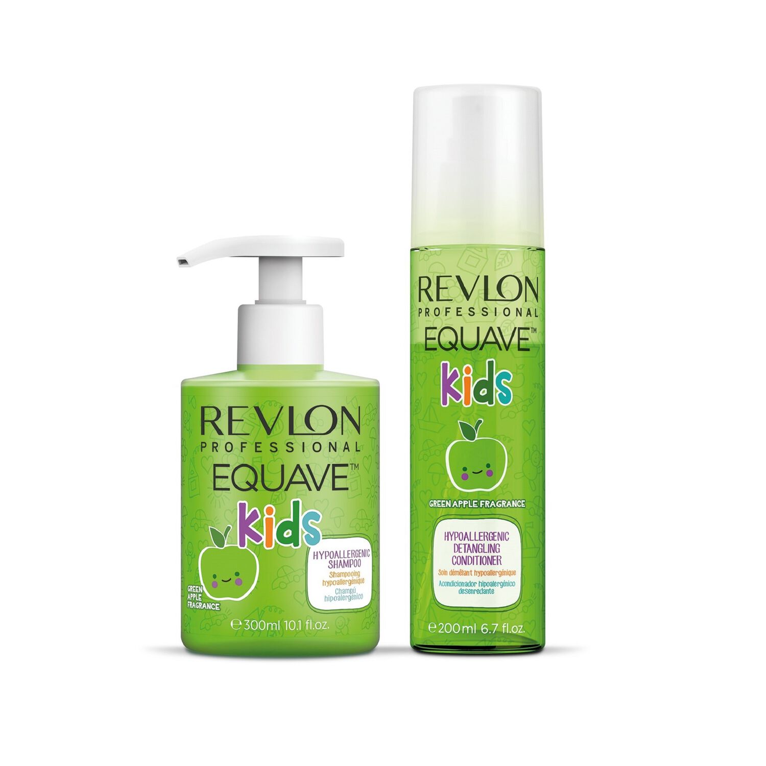 Equave™ KIDS APPLE - Démêlant Instantané en Spray Sans Rinçage Pomme 200 ml
