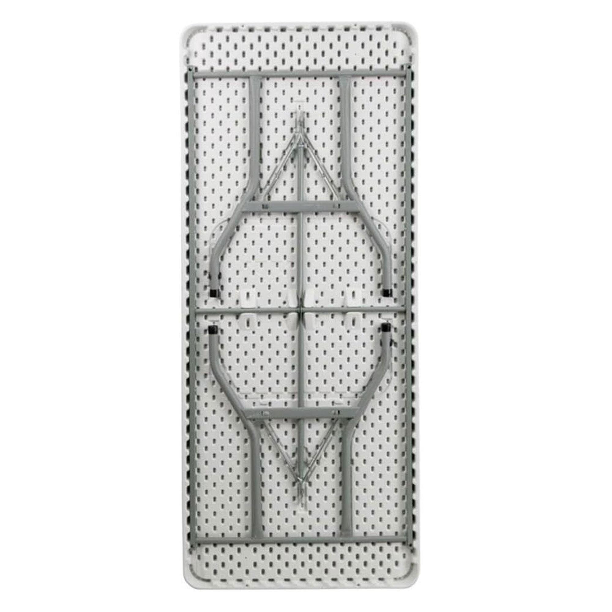 Well Home Mesa plegable en Polietileno de 200x90x74cm