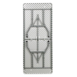 Well Home Mesa plegable en Polietileno de 200x90x74cm