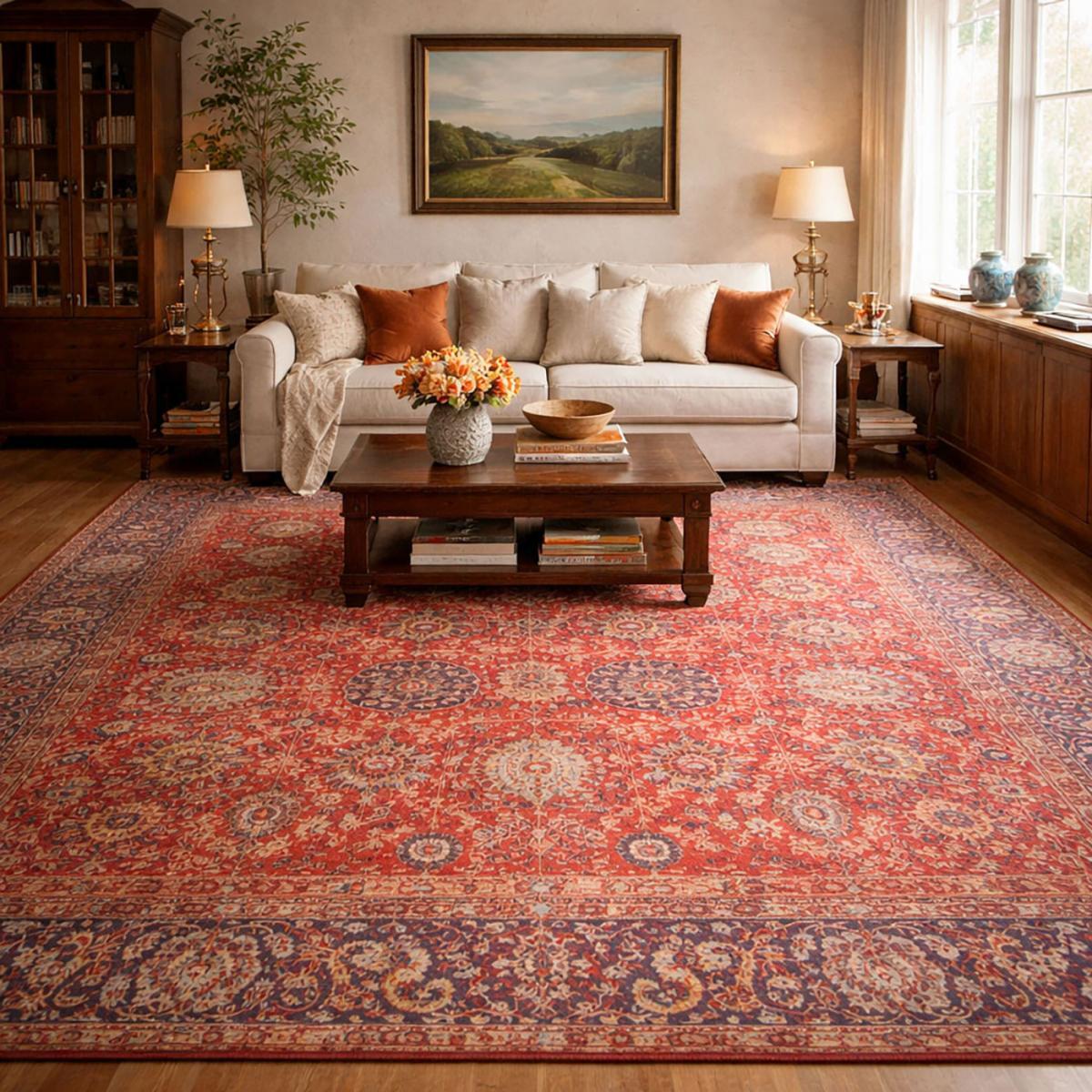 Tapis Orient TOVERA , tapis en coton