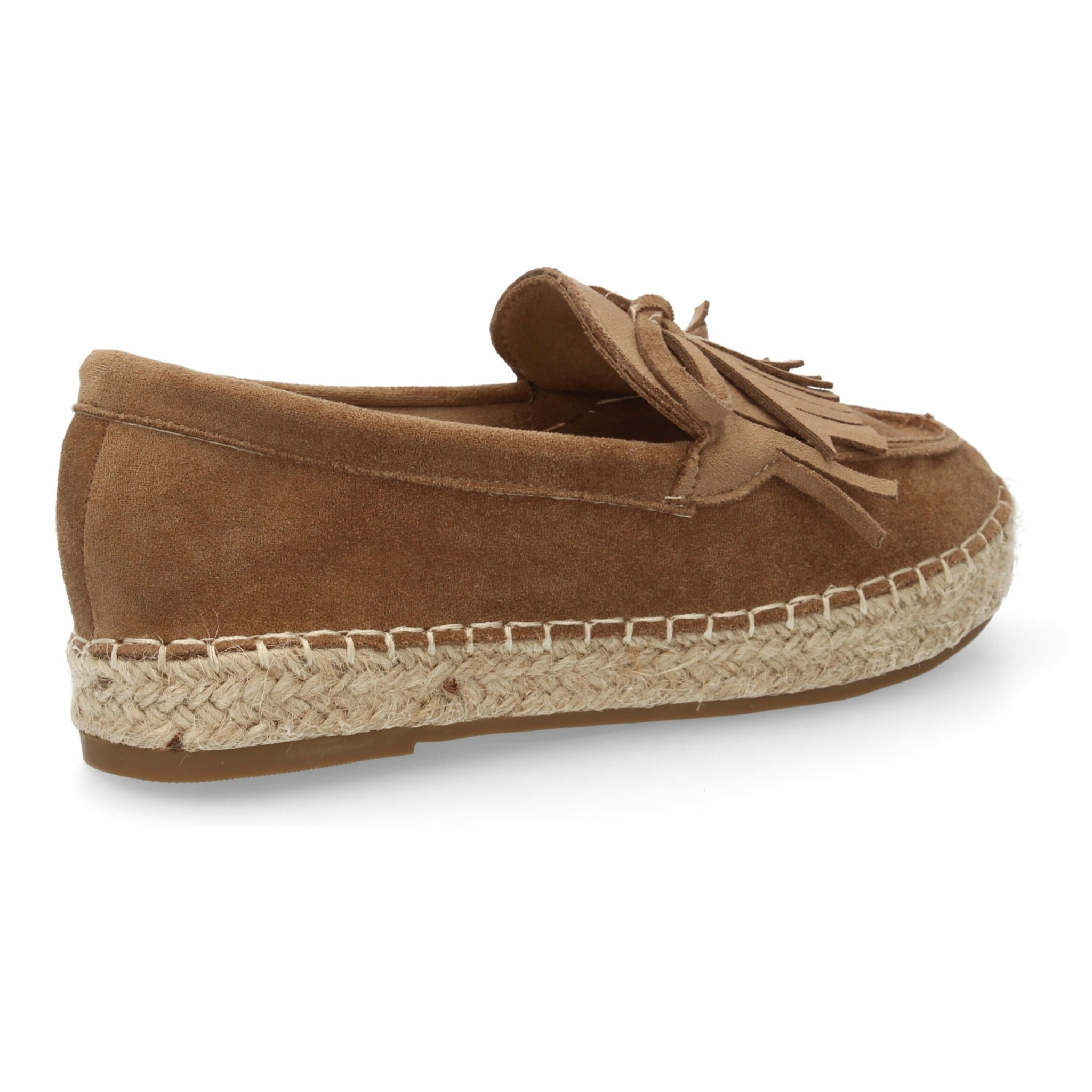Alpargata mujer flecos suela de esparto