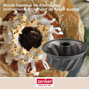 Moule à kouglof 18 cm Zenker Spécial Mini