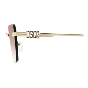 Gafas de Sol Dsquared2 D2 0102/S J5G 17 de Metal Hombre 58 mm