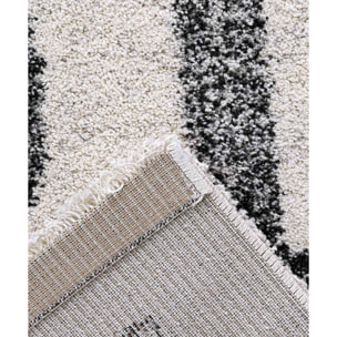 Tappeto Stile Geometrico Soggiorno Salotto Grigio