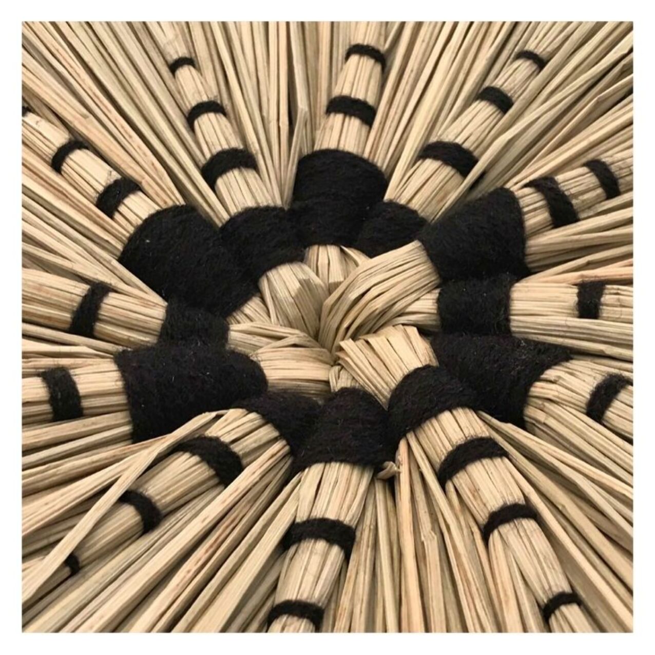 Décoration murale en matière naturelle (lot de 3) - Shama