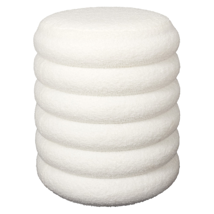POUF RANGEMENT BOUCLETTE FREYA