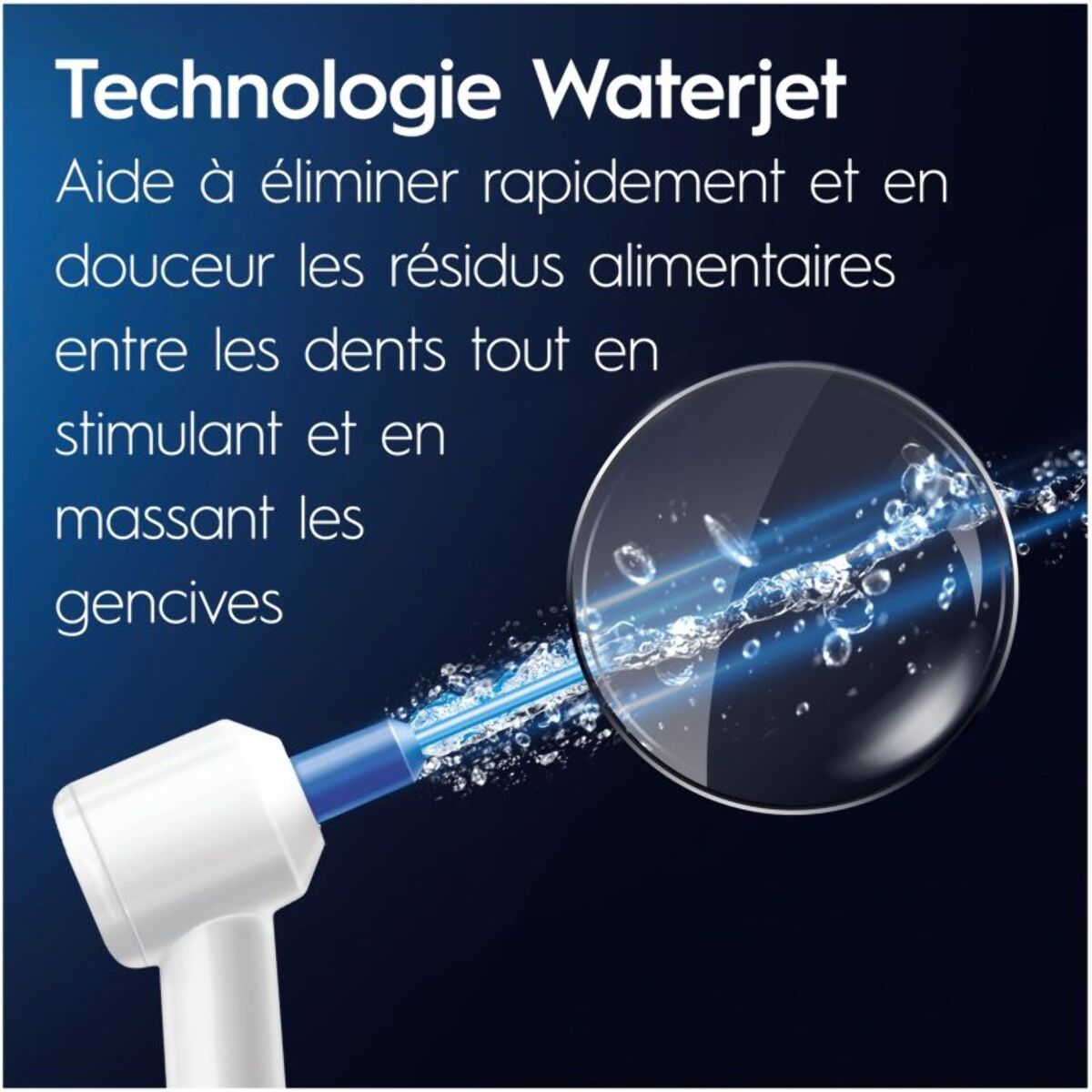 Hydropulseur ORAL-B Oxyjet + 2 refills