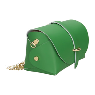 Chicca Borse Borsetta Clutch Verde