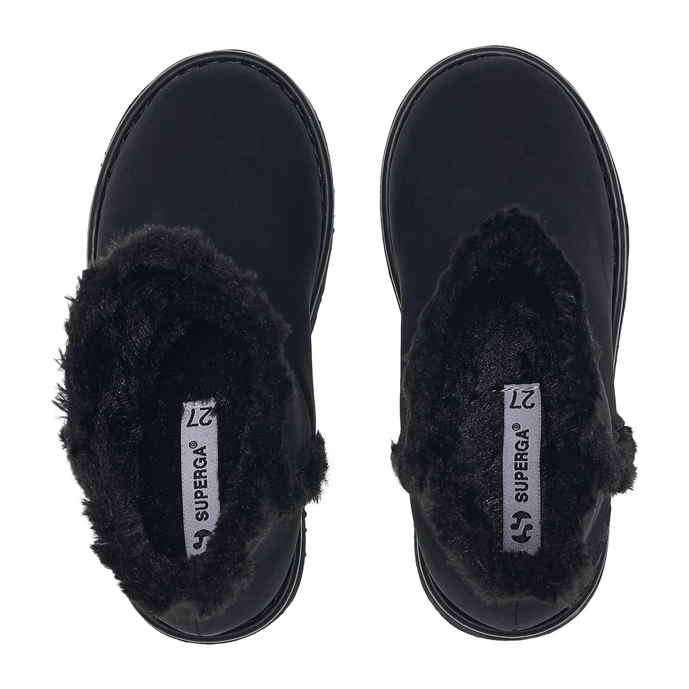 Stivali Superga Bambina Nero 4033 Kids Synthetic Material