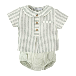 Conjunto Camisa Mas Ranita Trebol