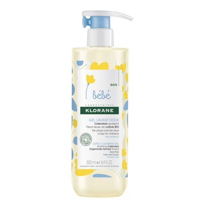 Calendula Bio Bébé - Gel Lavant Doux Apaisant