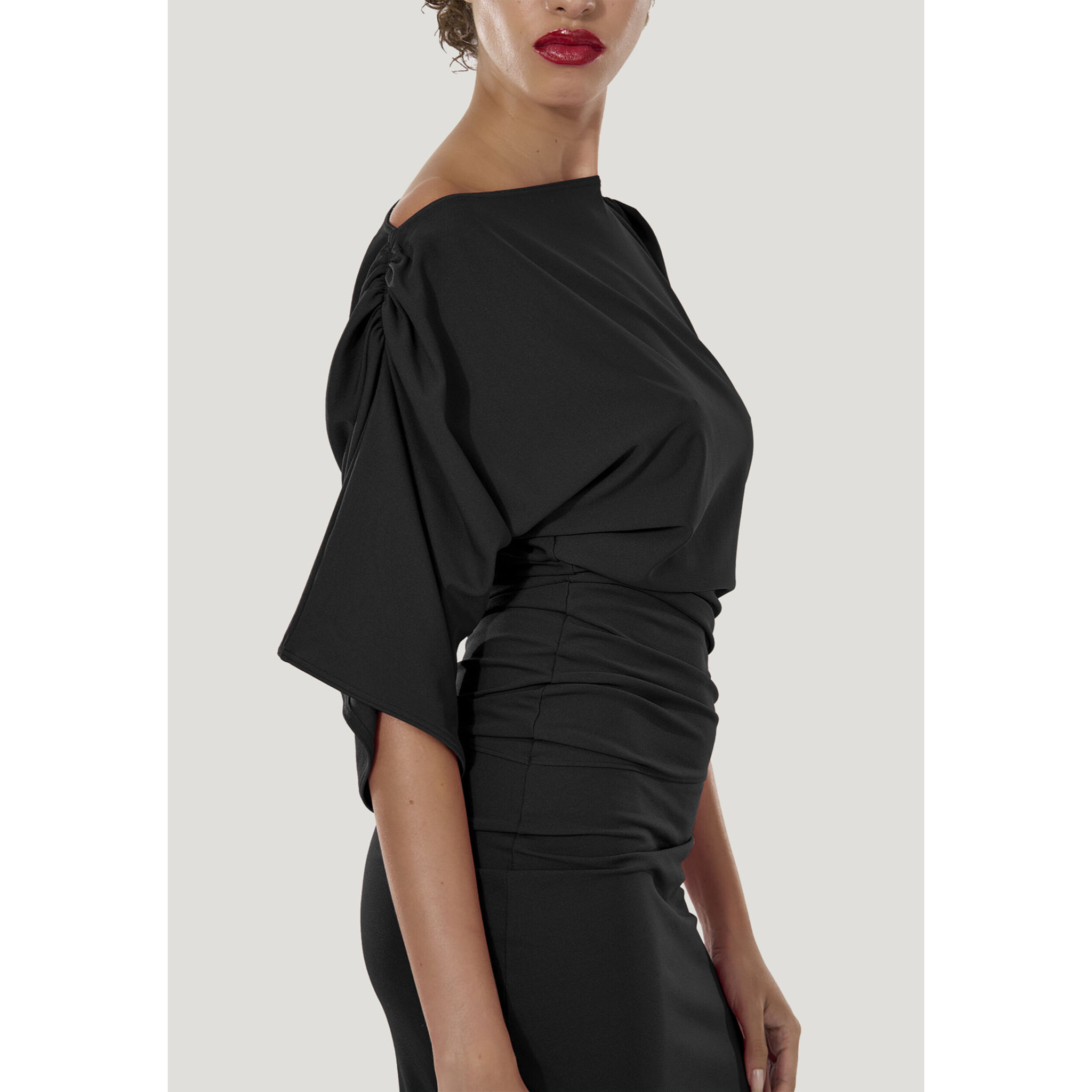 Vestito Fluid Drape Dress