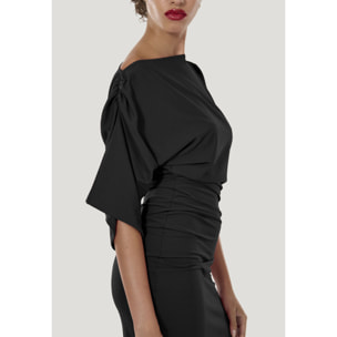 Vestito Fluid Drape Dress