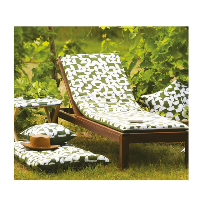 Lot de 2 coussins extérieur - ECLYPSE AVOCAT - 40x40x15