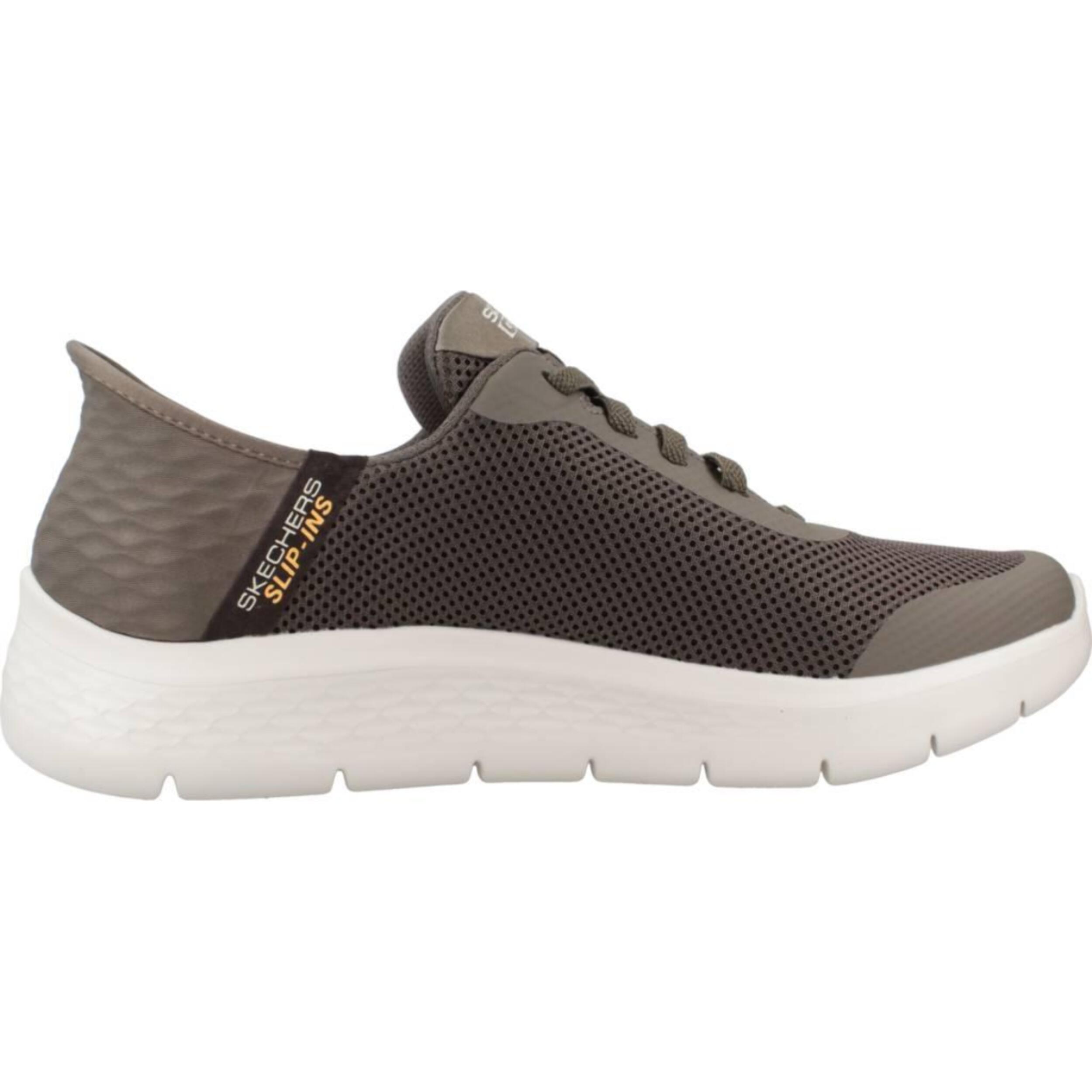 Sneakers De  Hombre 216324s Go Walk Flex Hands Up Marron
