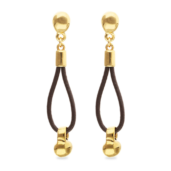 Pendiente GRAVEDAD DORADO U