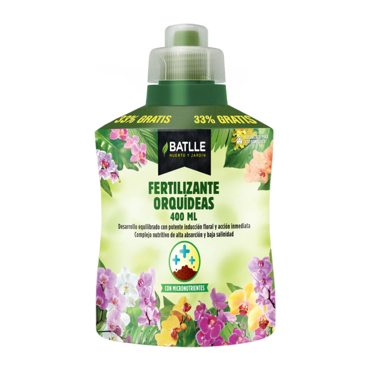 Fertilizante Orquídeas Batlle 400 ml