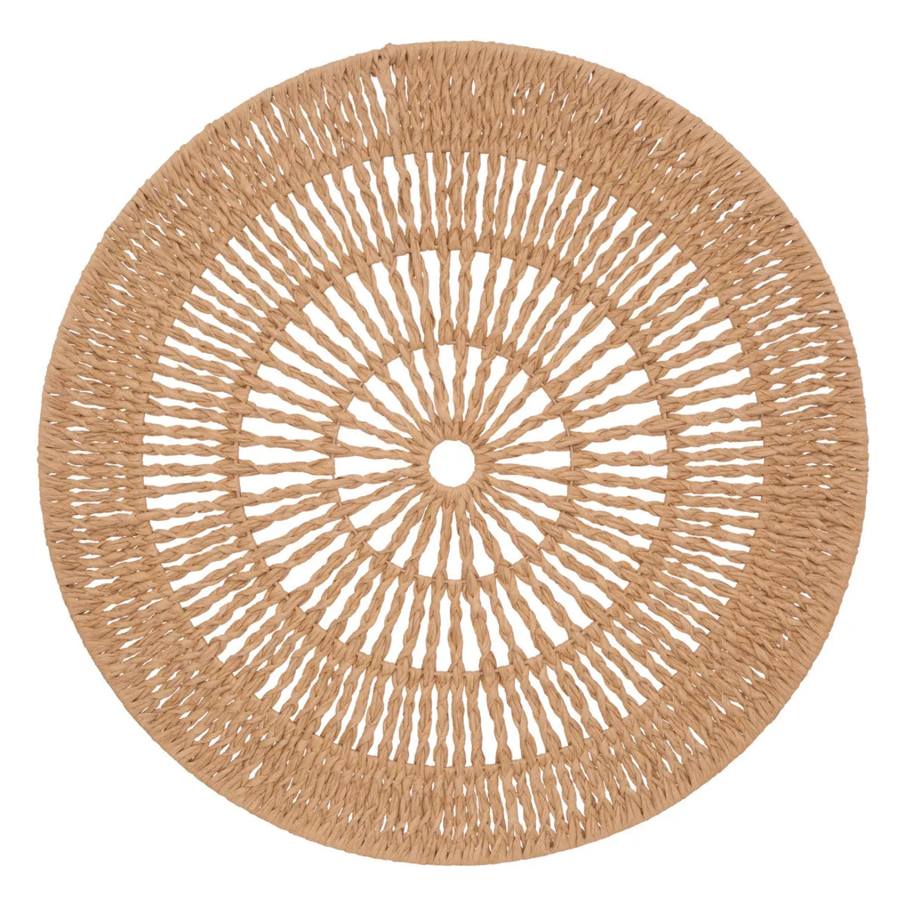 Déco murale "Sea view" - métal et papier - D76 cm
