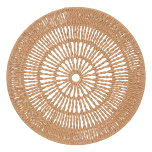 Déco murale "Sea view" - métal et papier - D76 cm