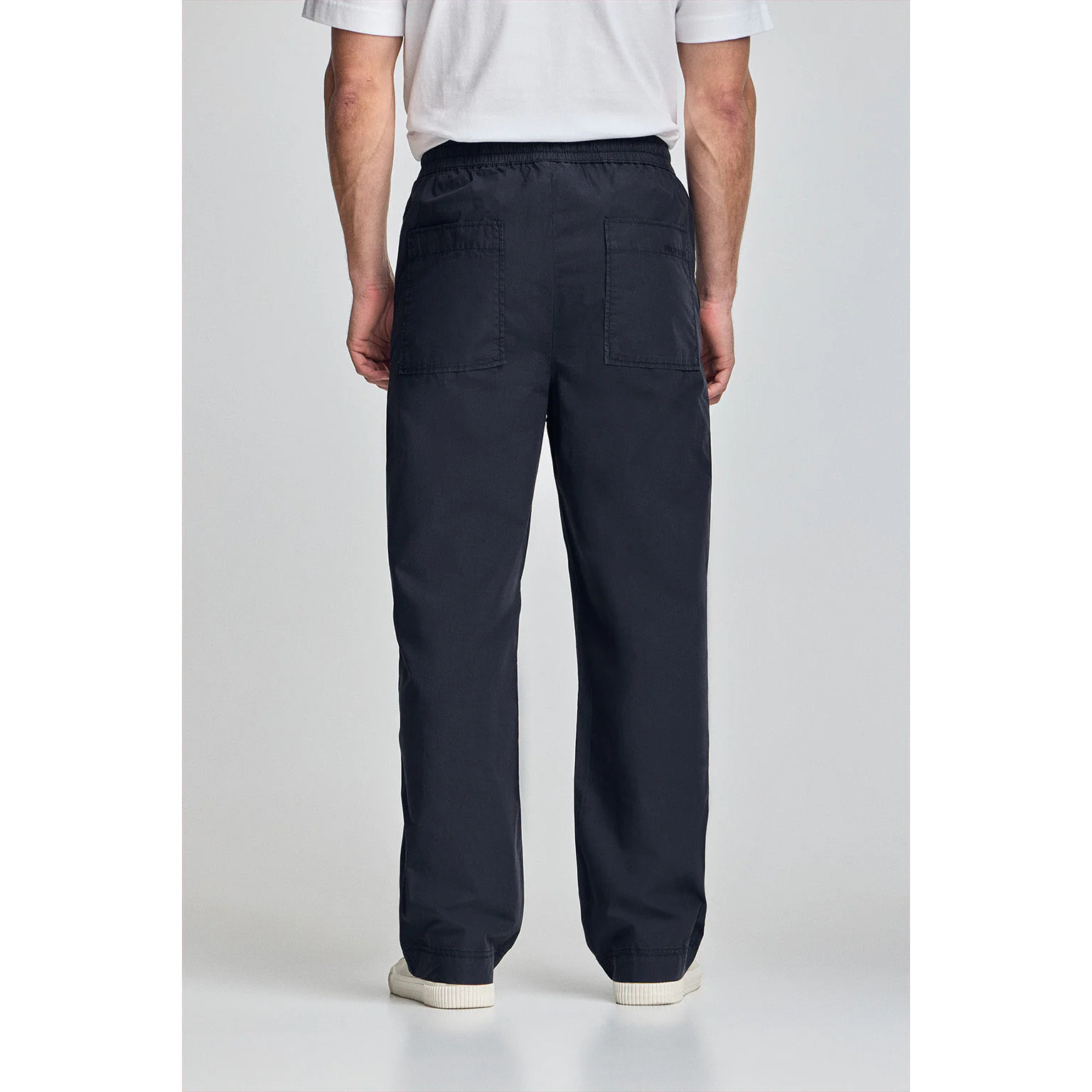 Pantalón Sunset de cintura elástica en azul marino