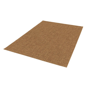 Tapis intérieur/extérieur effet jute coloris caramel OLIVER