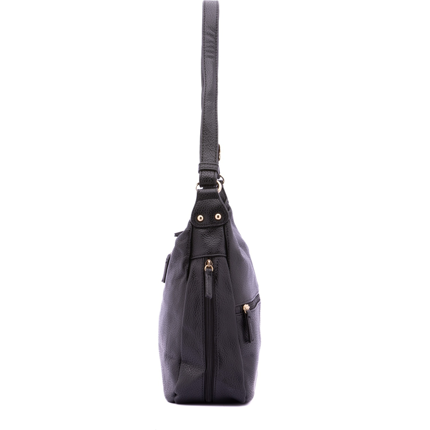 Borsa a spalla da donna - Modello False - Ecopelle - 35.0 x 26.0 x 11.0 cm