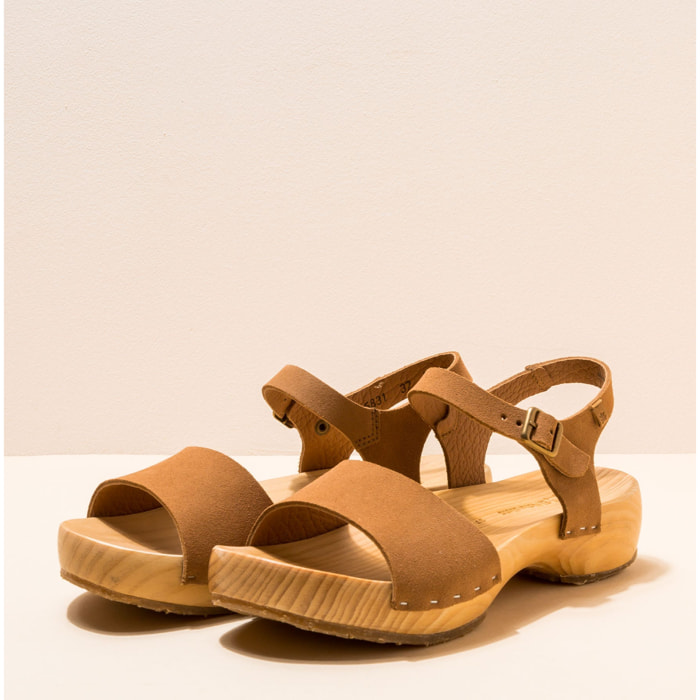 Sandalias N5831 SKIN BACK CUERO / SHOKUNIN color Cuero