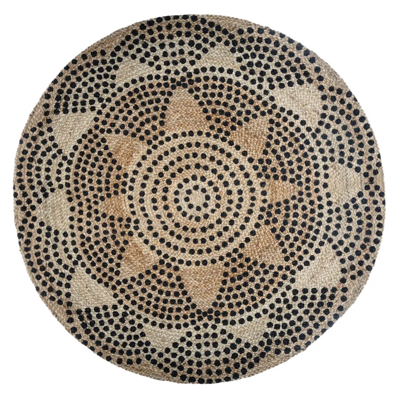 Tapis "Living" jute D120cm