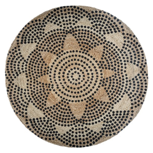 Tapis "Living" jute D120cm