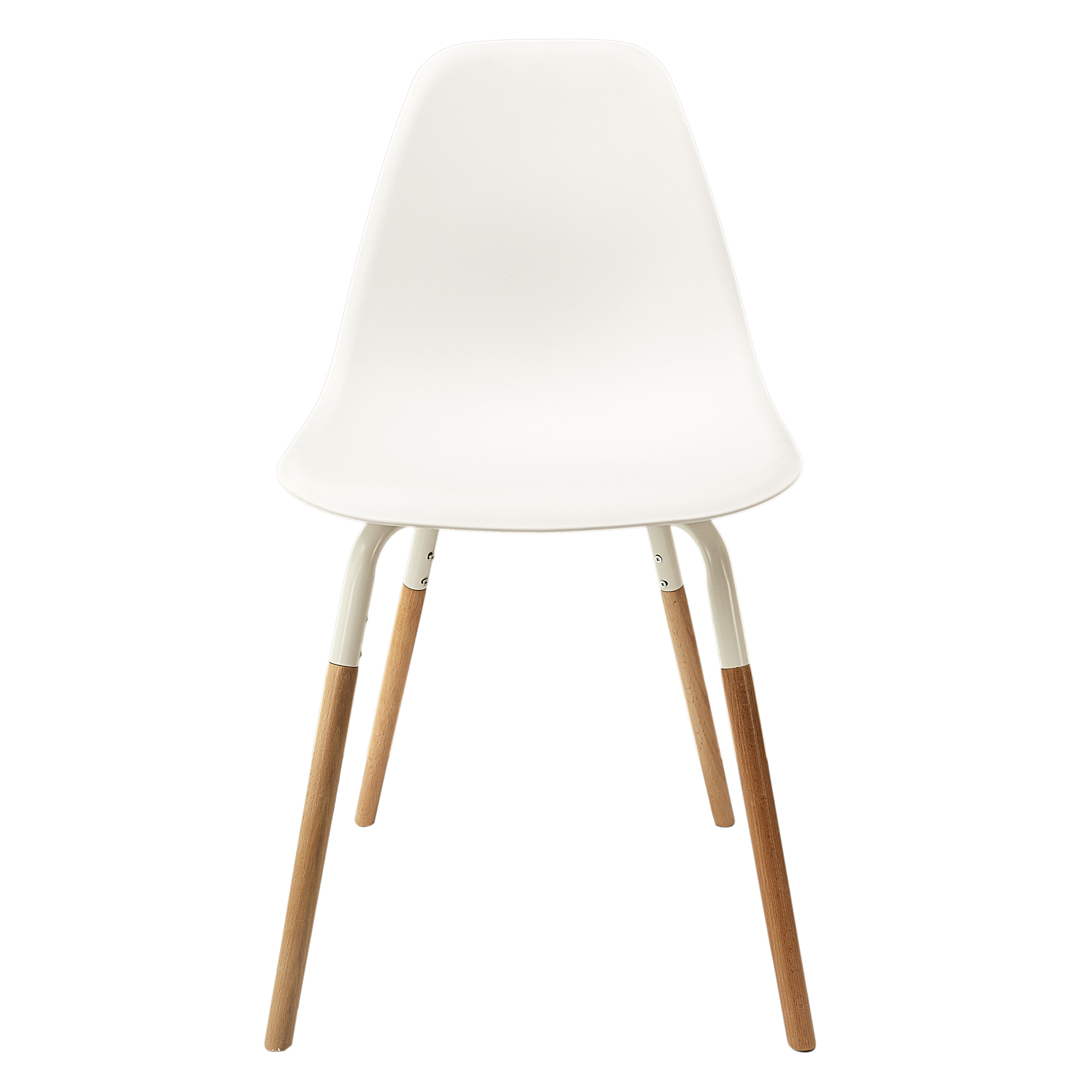 Chaise Scandinave Phenix Blanc - Lot De 4