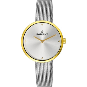 Reloj Radiant RA463202T Mujer Analogico Cuarzo con Correa de Acero inoxidable