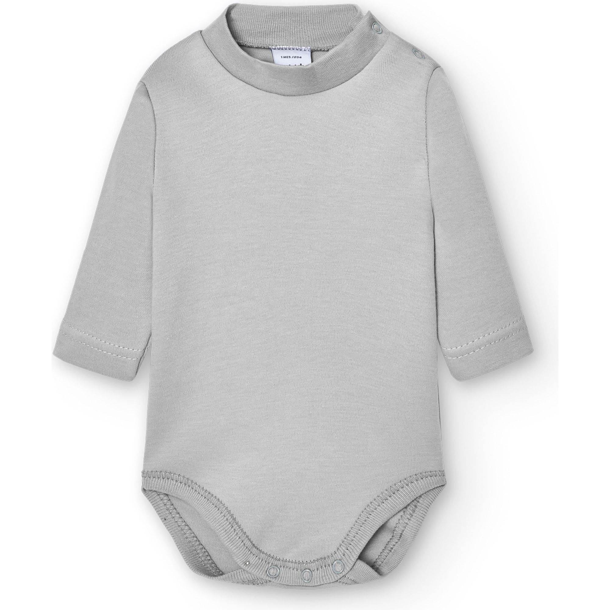 Body bebé manga larga cuello cisne