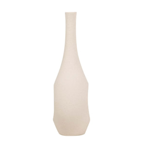Florero Ceramica Beige 17x17x50 Cm