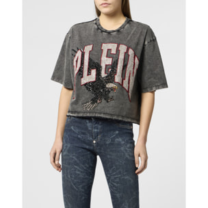PHILIPP PLEIN Camiseta Cuello Redondo Ss EAGLE