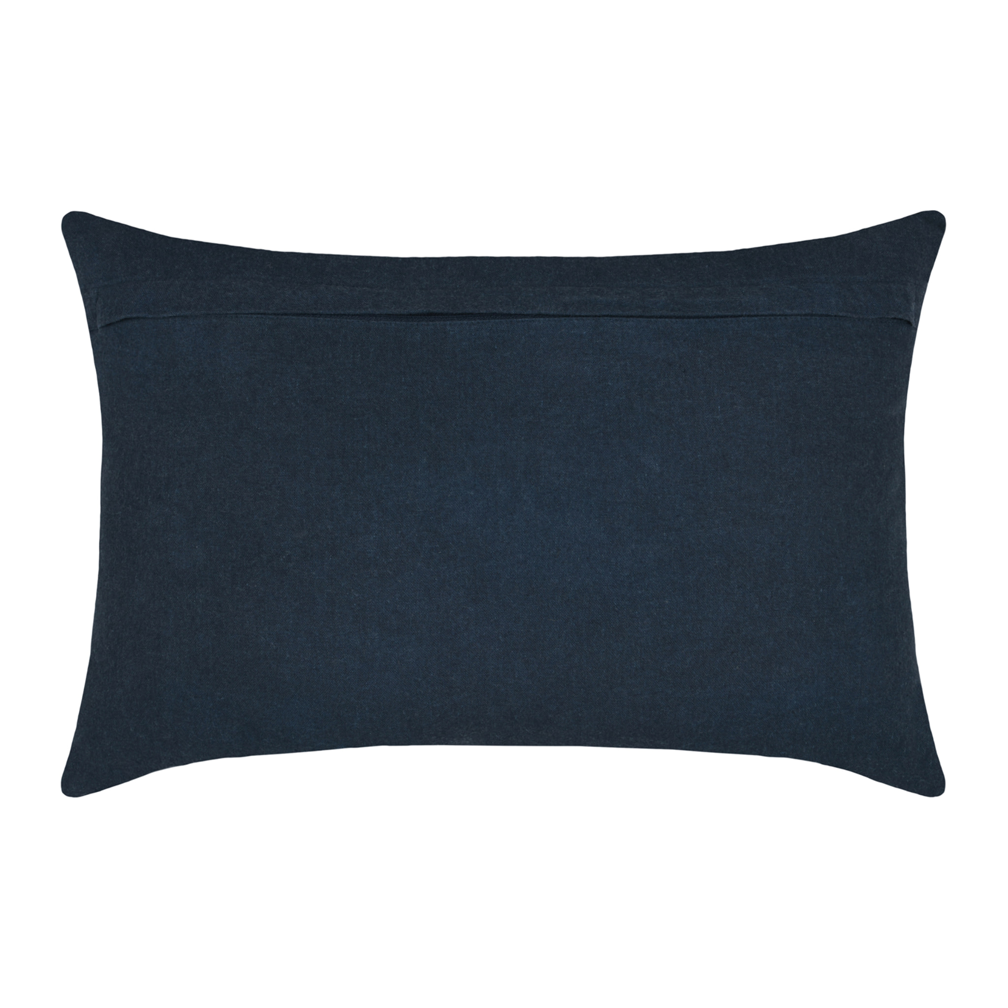 Coussin polycoton Côté Mer - Bleu Marine