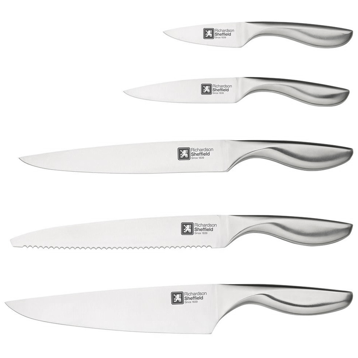 Forme - Bloc Bamboo 5 couteaux de cuisine