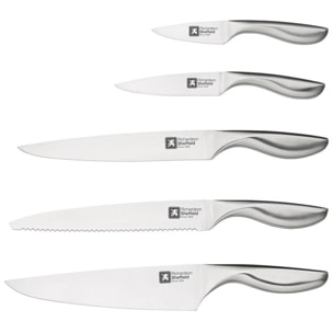 Forme - Bloc Bamboo 5 couteaux de cuisine