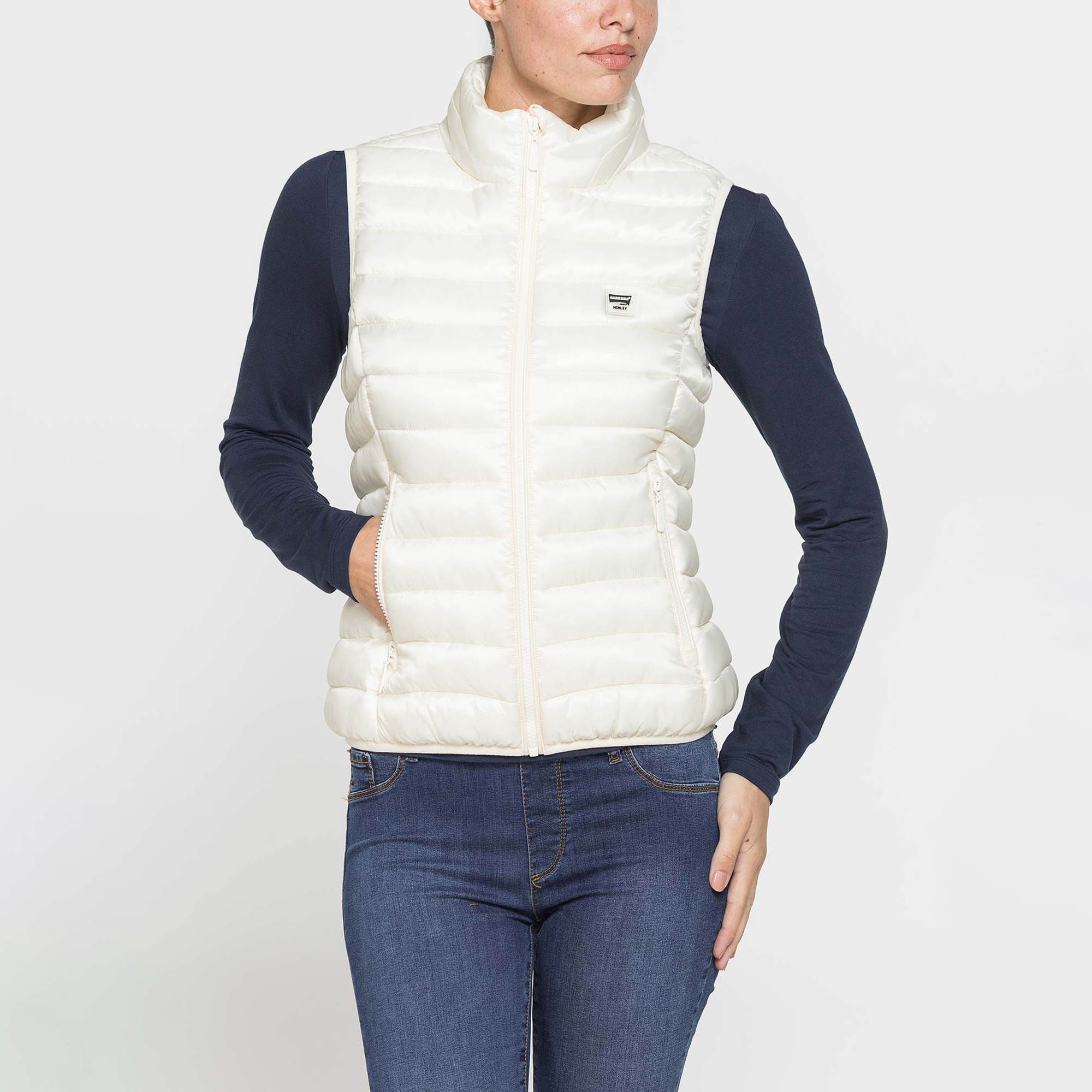 GIUBBINO ULTRALIGHT SMANICATO IN TESSUTO RIPSTOP WATER RESISTANT