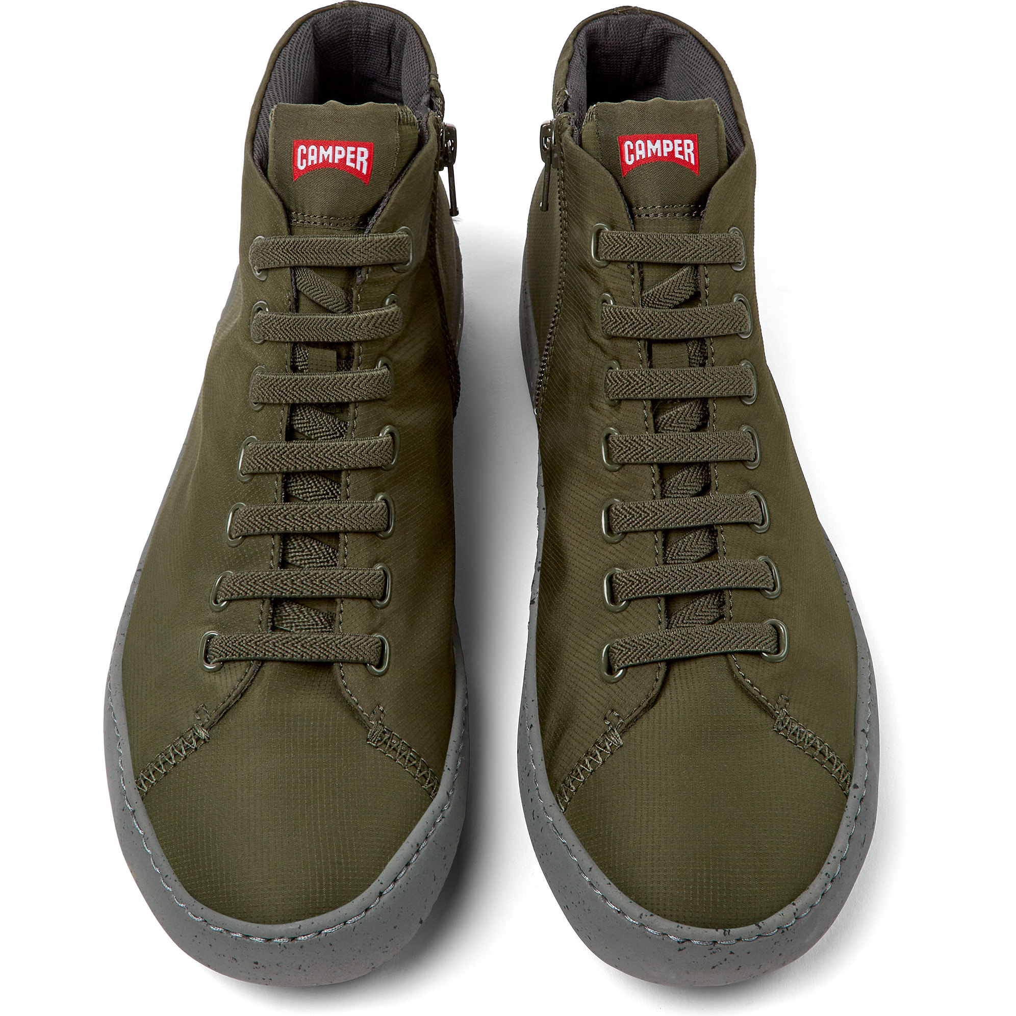 Sneakers - CAMPER Peu Touring - Verde - Tessuto tecnico Poliestere