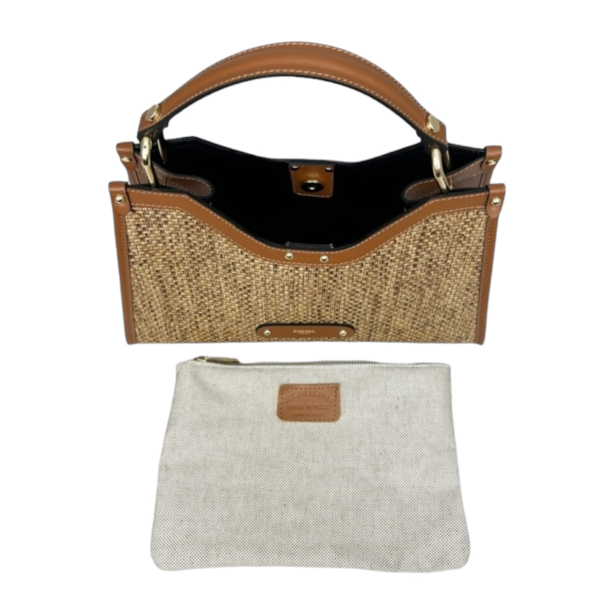 Bolso de mano Cheval Firenze Capri Mini Camel