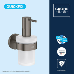 Distributeur de savon avec support - Hard Graphite brossé