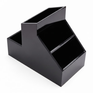 compartiment de rangement simple ABS SKYLINE Noir Spirella