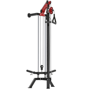 Machine à poulie musculation réglable 16 positions contrepoids max. 60 Kg