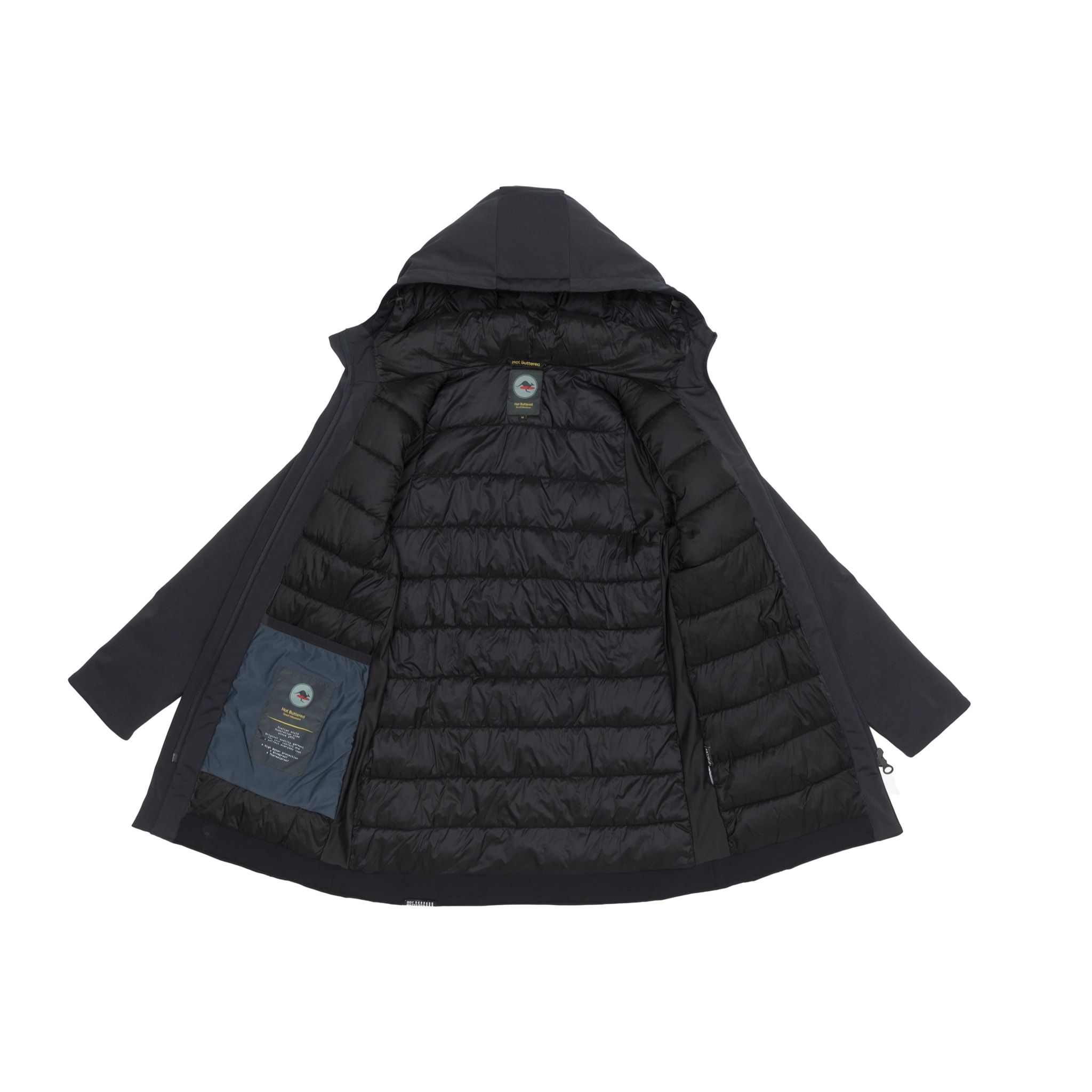 Giacca Hot Buttered termica impermeabile Jaqueline grigio