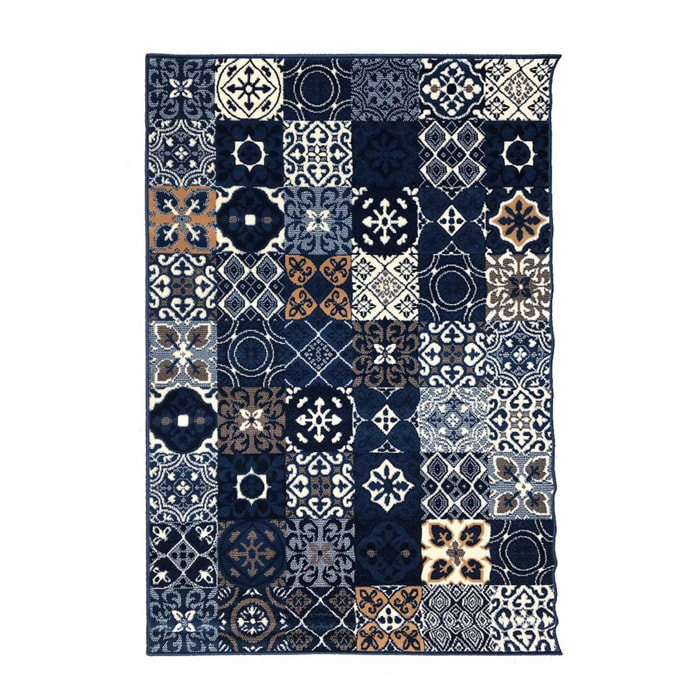 Tapis Revu motif carreaux de ciment
