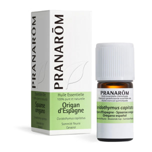 Pranarom - Huile Essentielle d'Origan d'Espagne - 5 ml