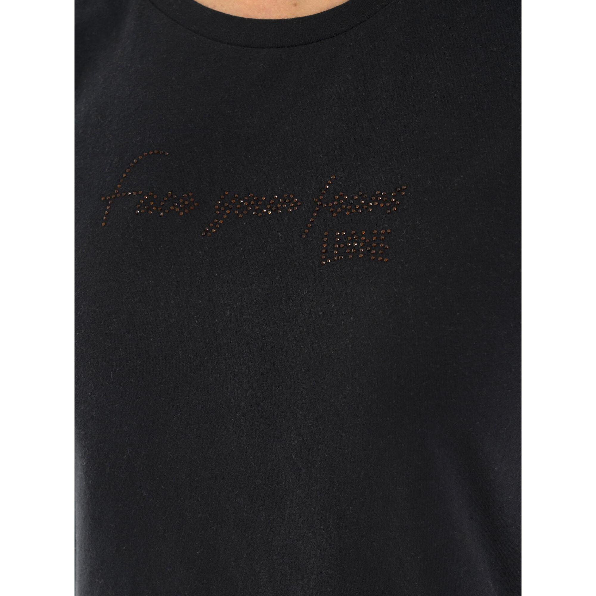 Camiseta manga corta mujer "Relajada"